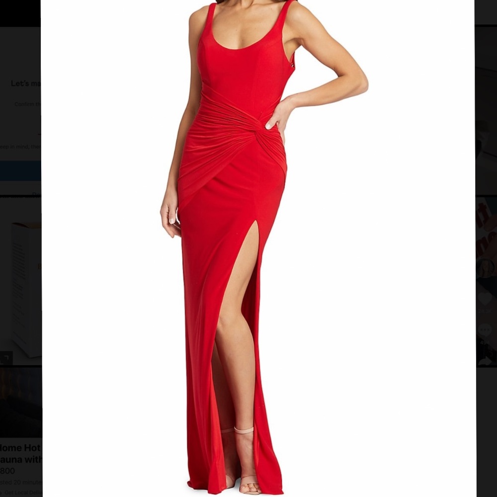 Jersey Sleeveless Gown